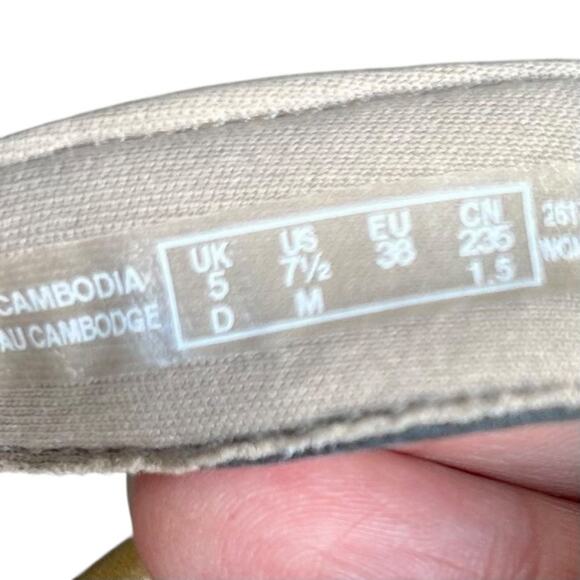 Clarks Chelseah peak wedge sandals in pewter 7.5 - Picture 9 of 9